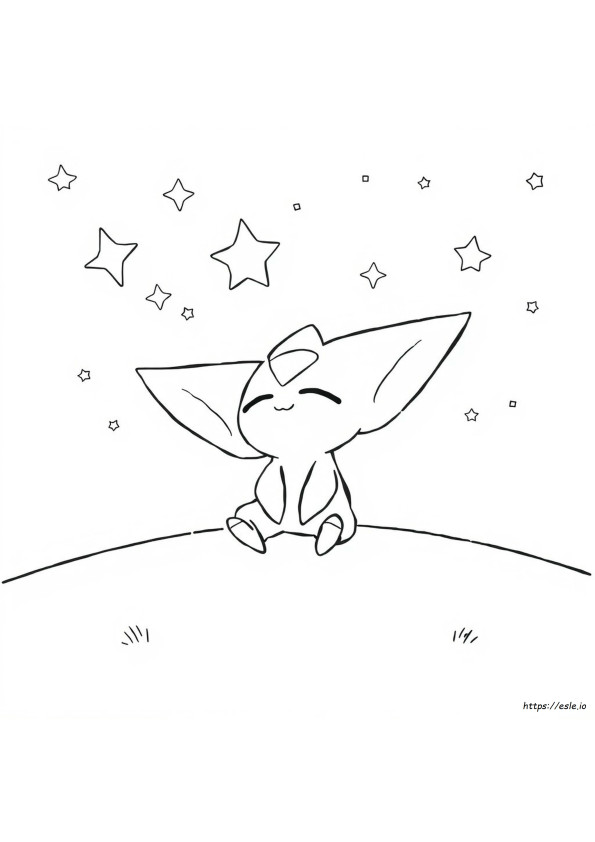 Jirachi Da Colorare