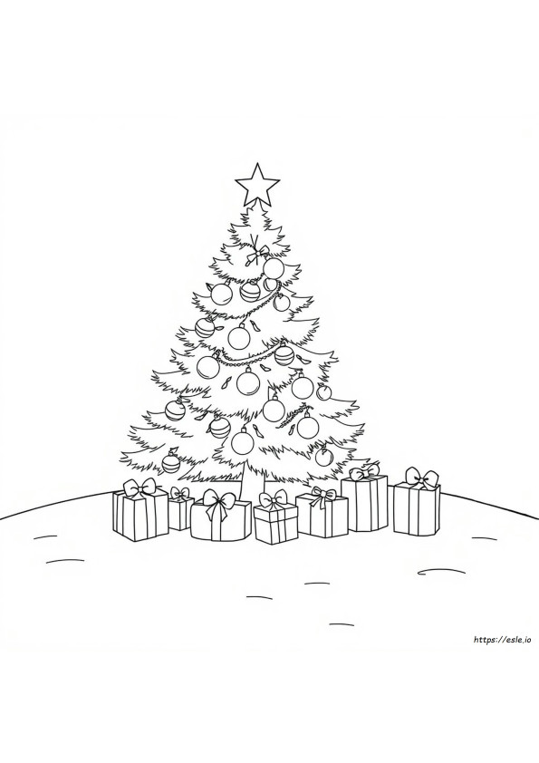 Merry Christmas Drawing For Colouring