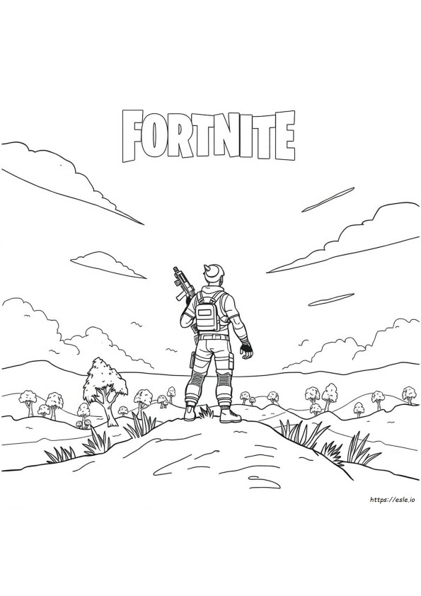 Fortnite Season 3 Coloring Pages