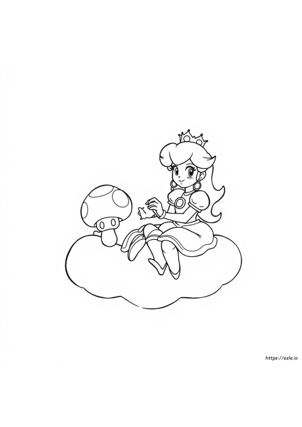 Prinzessin Peach Mario Ausmalbilder