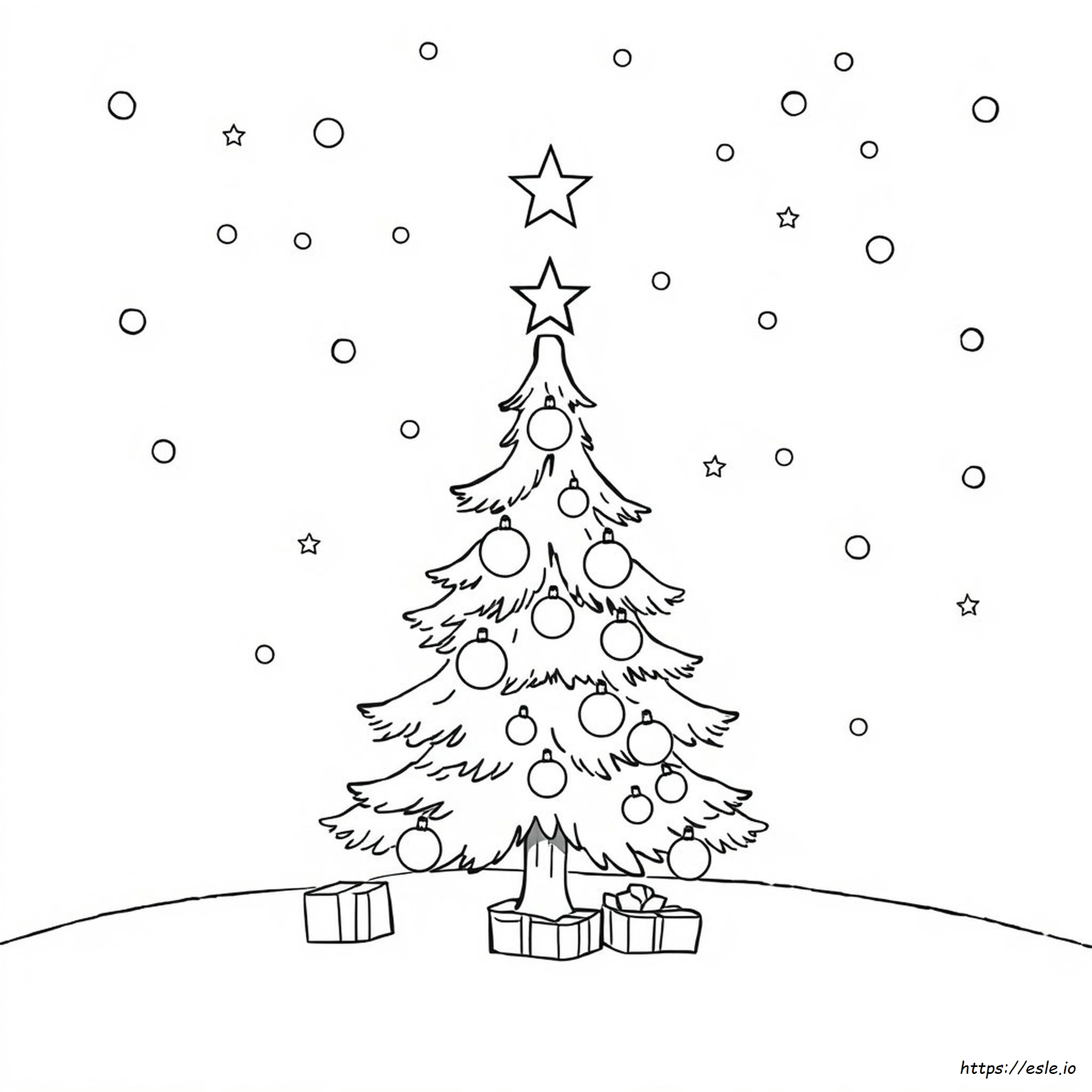 Christmas Coloring Page - Free Printable
