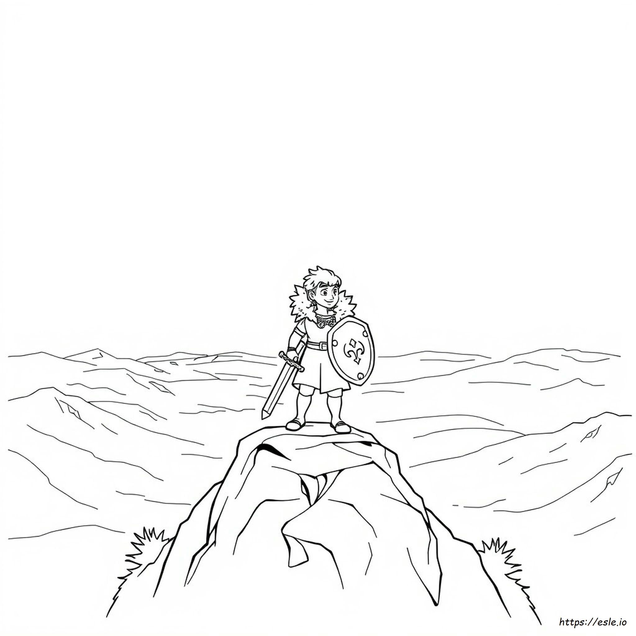 Brave Coloring Picture - Free Printable