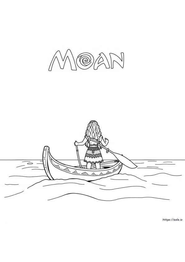 Moana Coloring Images