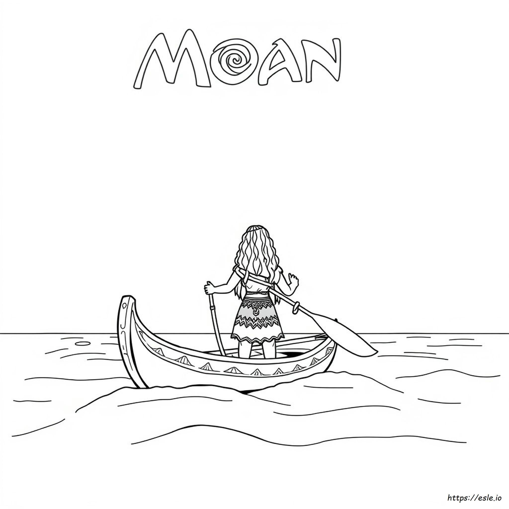 Moana Kifestő - Ingyenes Nyomtatható Lap