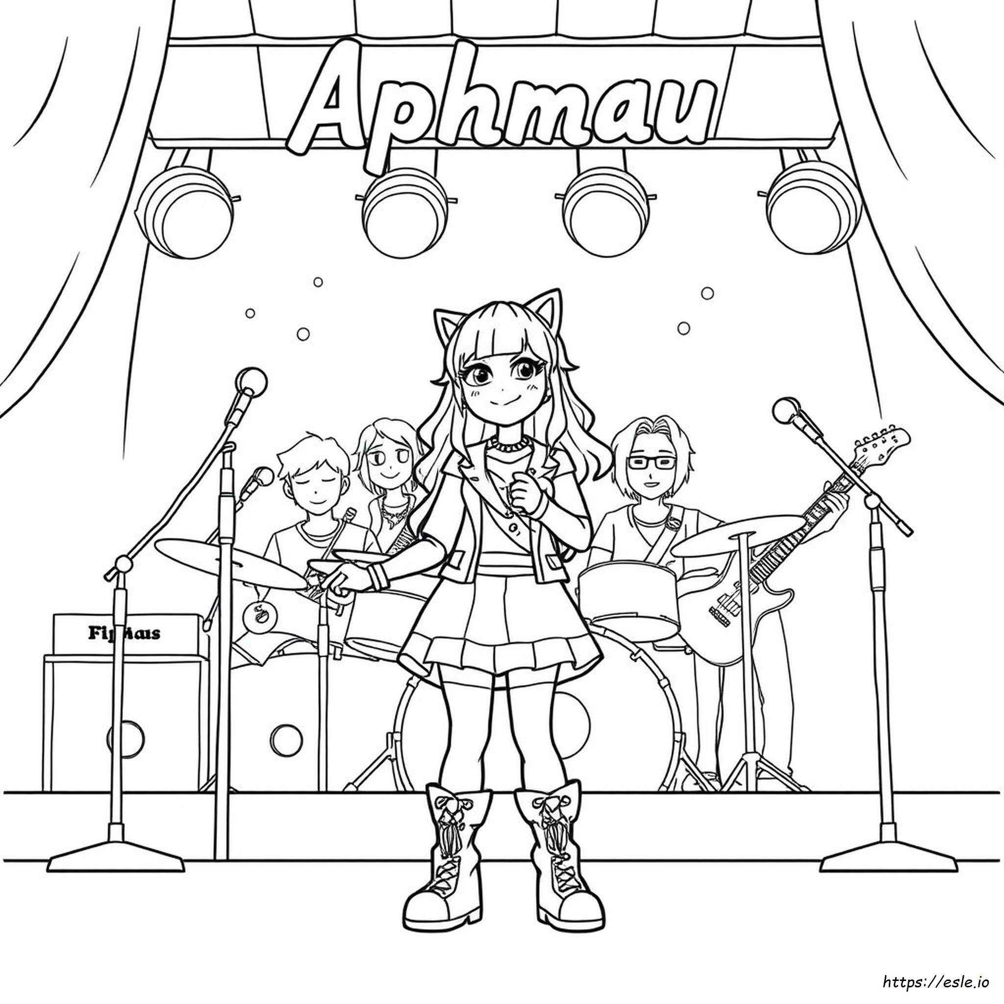 Aphmau Coloring Pages Free Printable