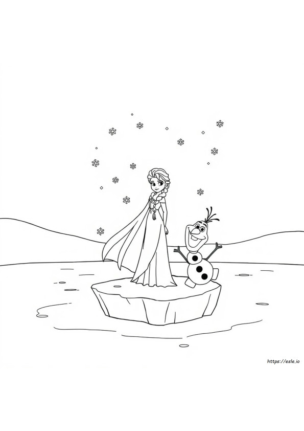 Coloriage Raiponce À Imprimer
