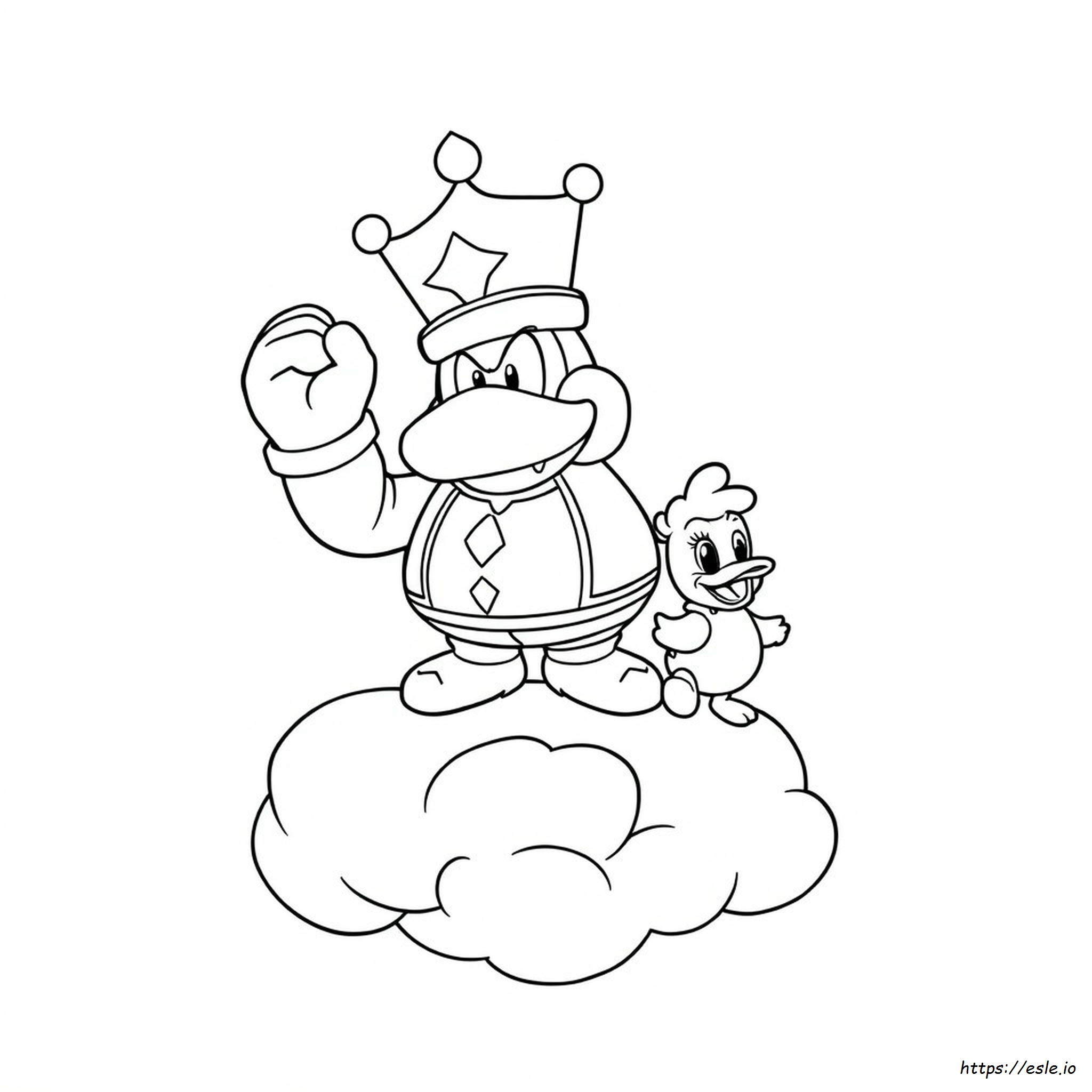 King Dedede Coloring Pages