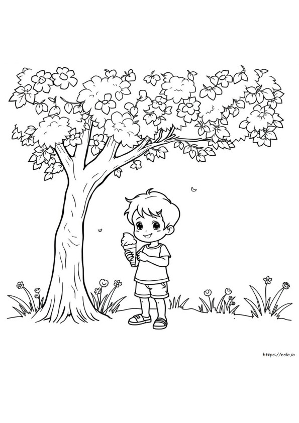 July Summer Coloring Pages