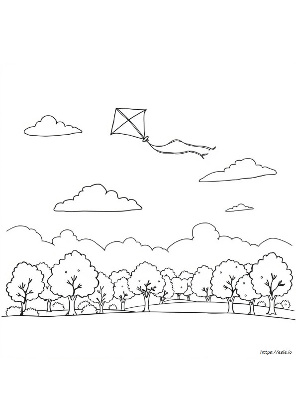 Desenho De Pipa Para Colorir
