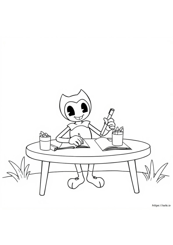 Bendy Színező