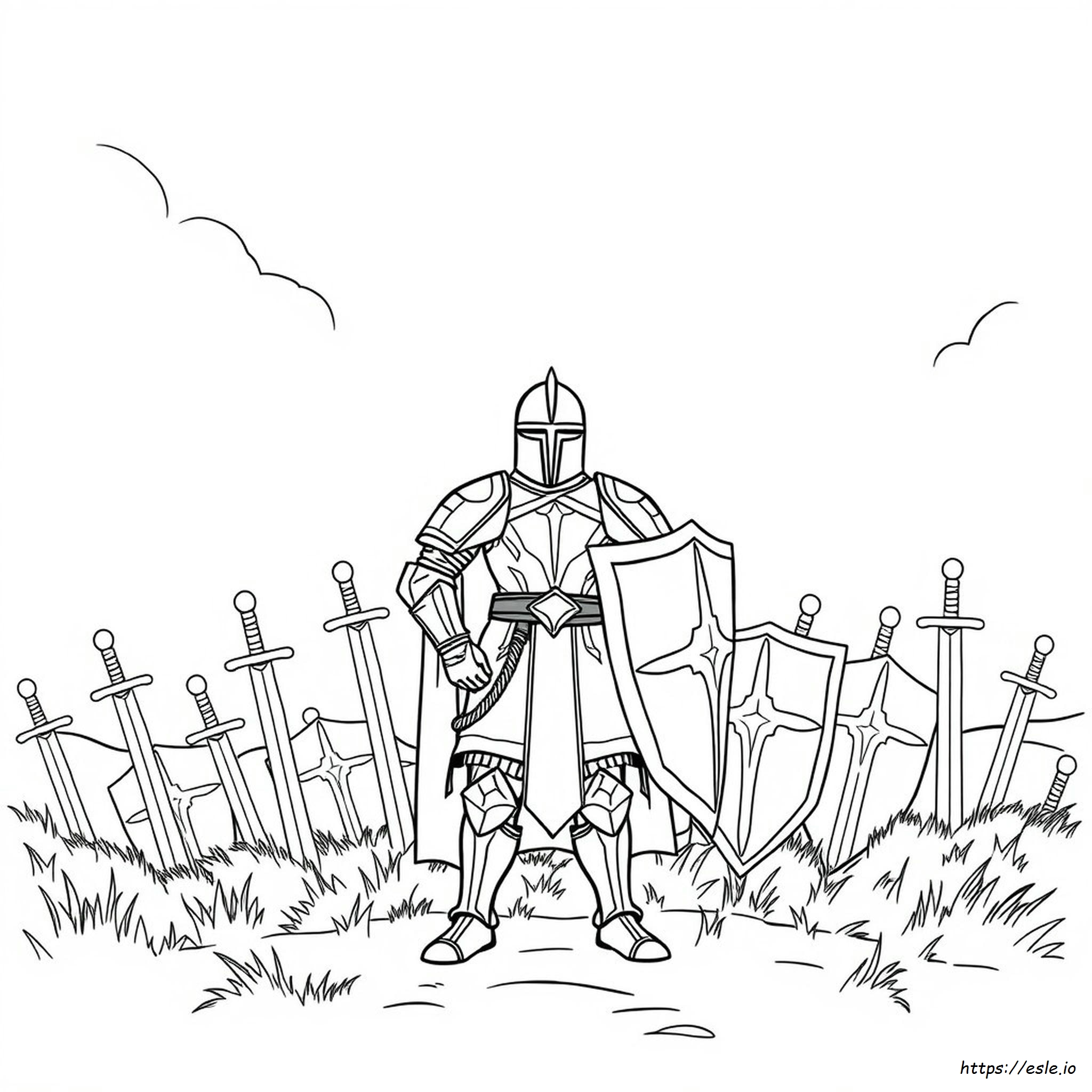Armor Of God Coloring Sheets