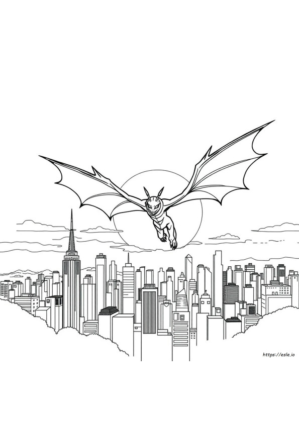 Mothra Ausmalbilder Zum Ausdrucken