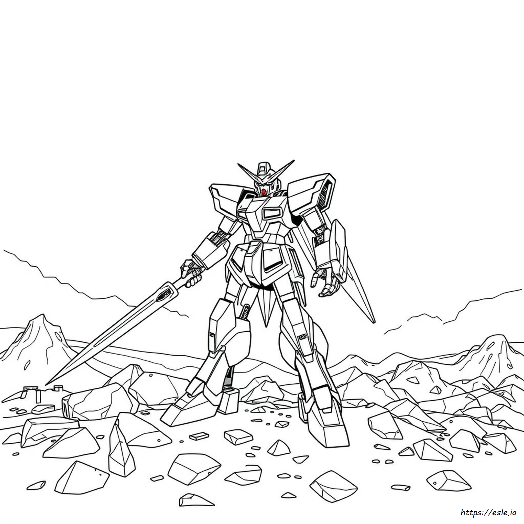 Gundam Barbatos Coloring Pages