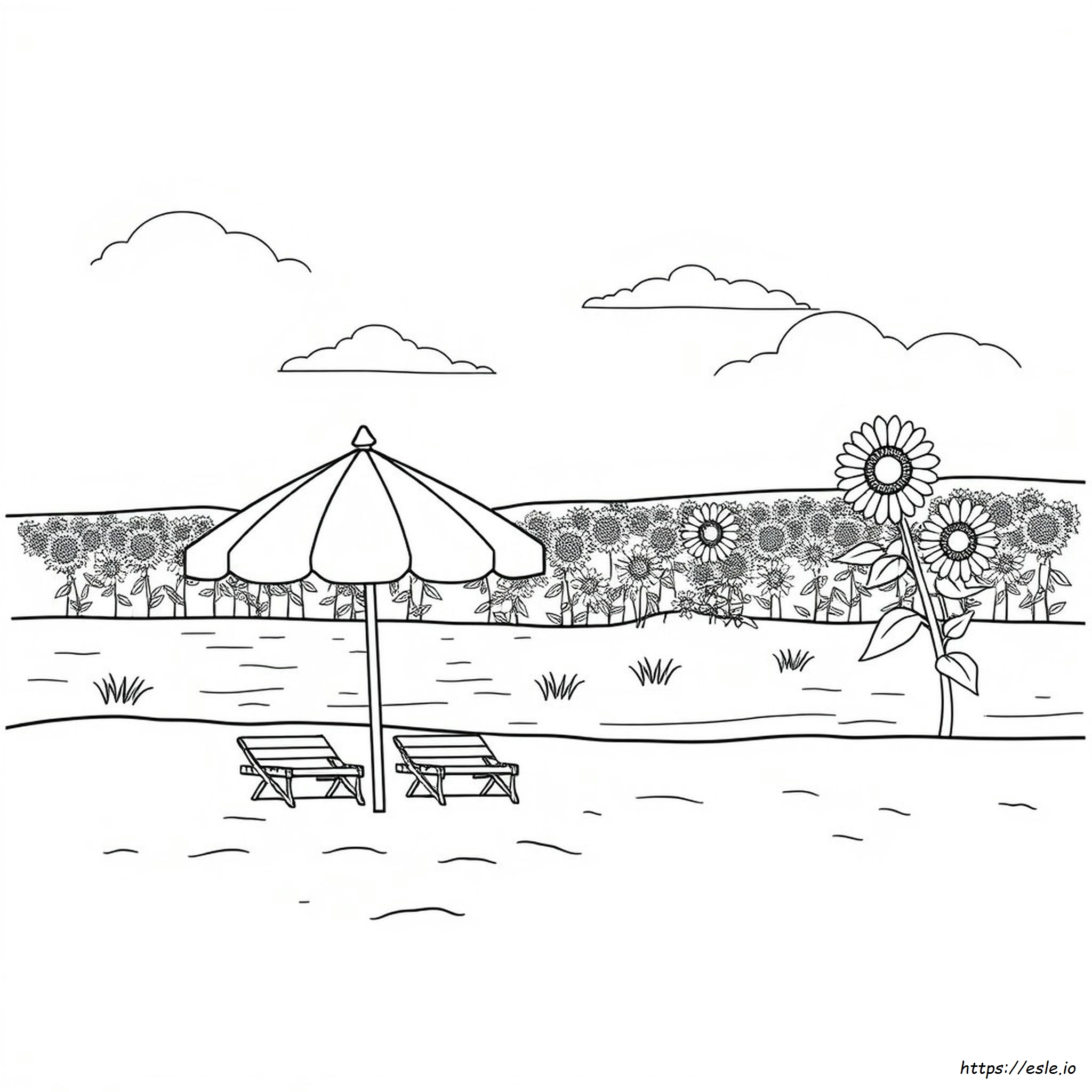 Printable Summer Coloring Pages for Kids