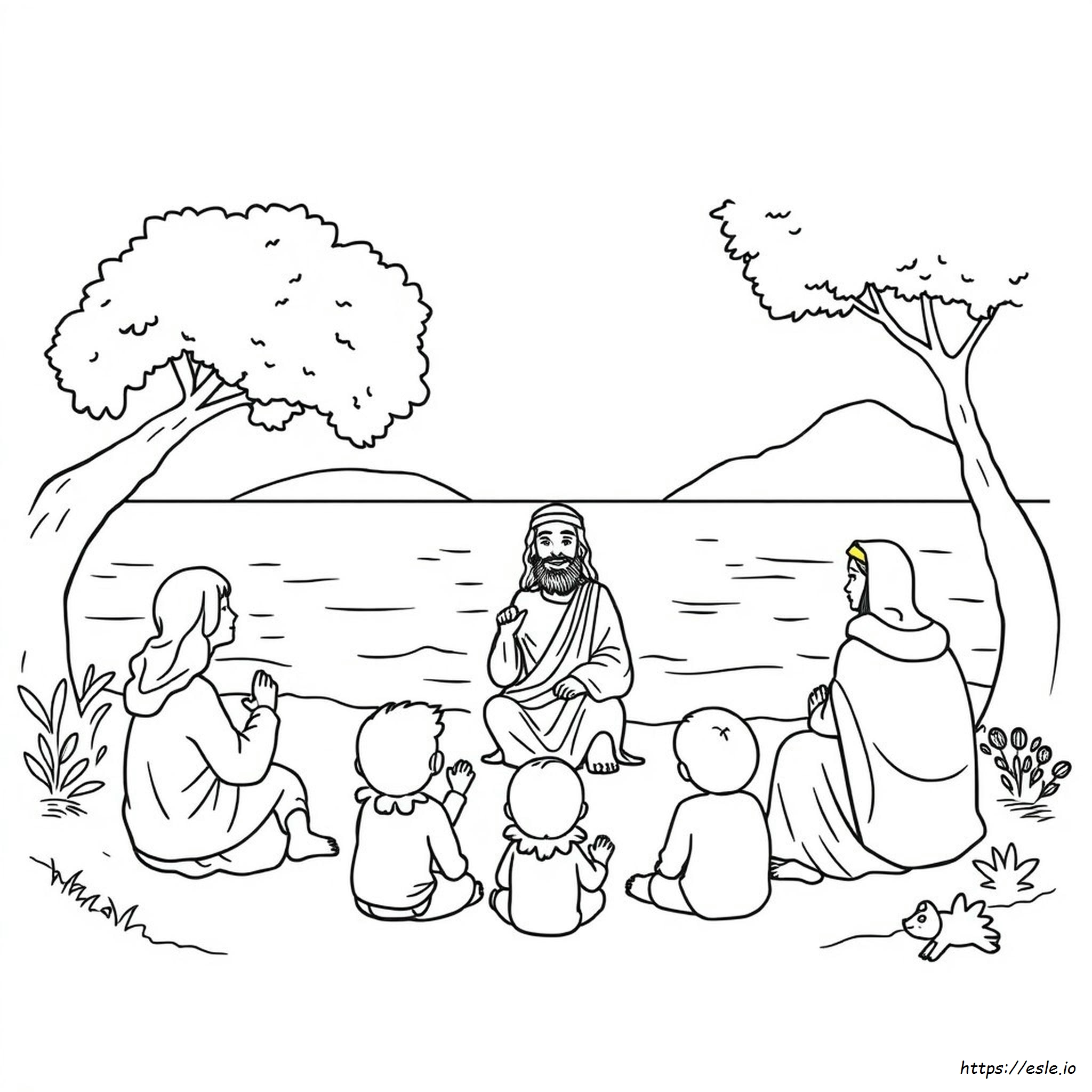 Free Printable Preschool Bible Coloring Pages