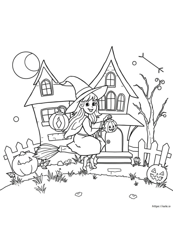 Halloween Kleurplaten