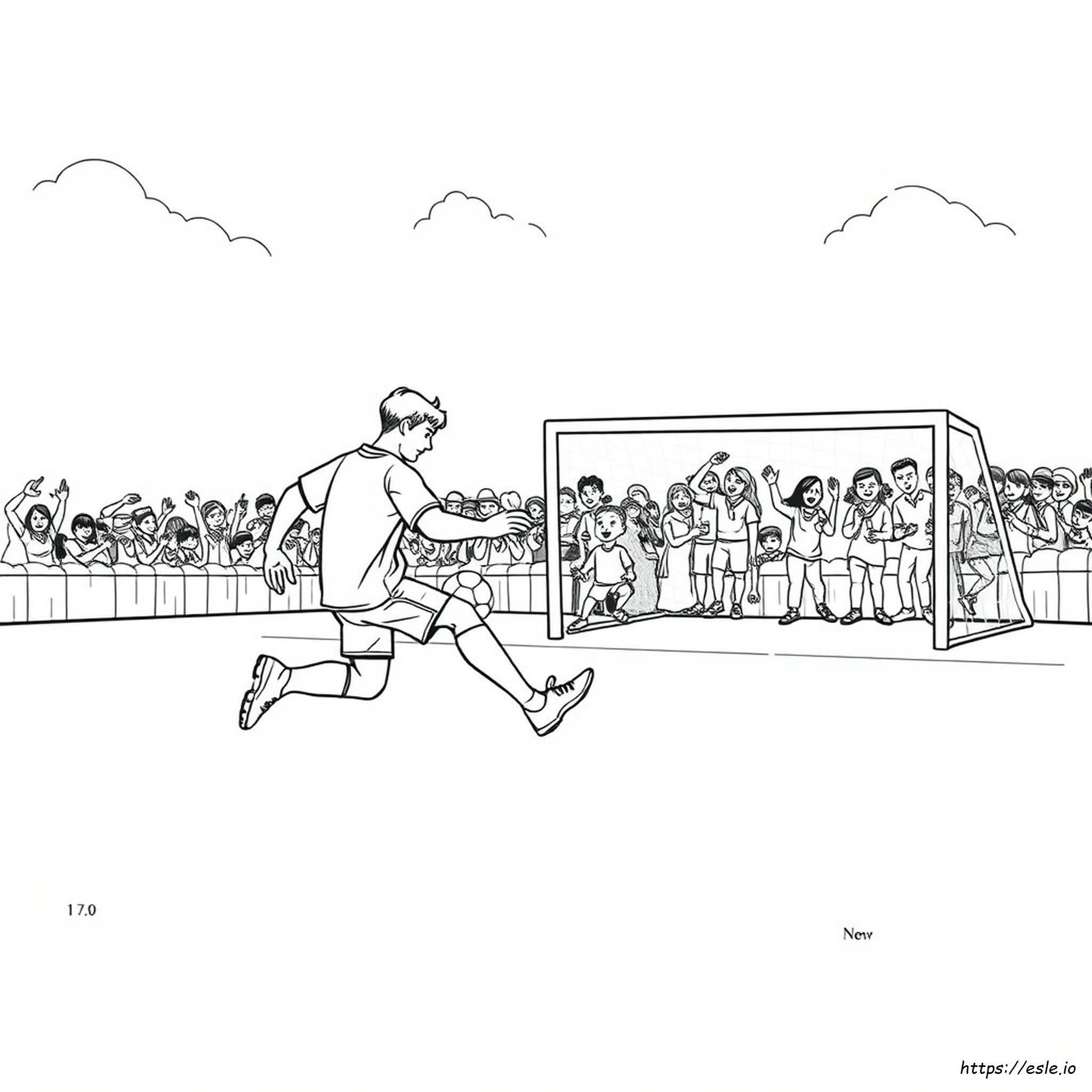 Coloring Pages Of Soccer