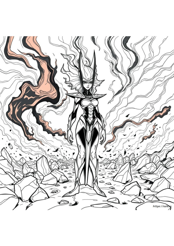 Gwen Tennyson Coloring Pages