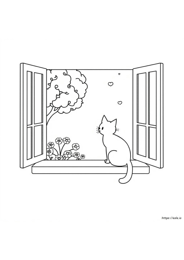 Cute Cat Coloring Pages For Adults