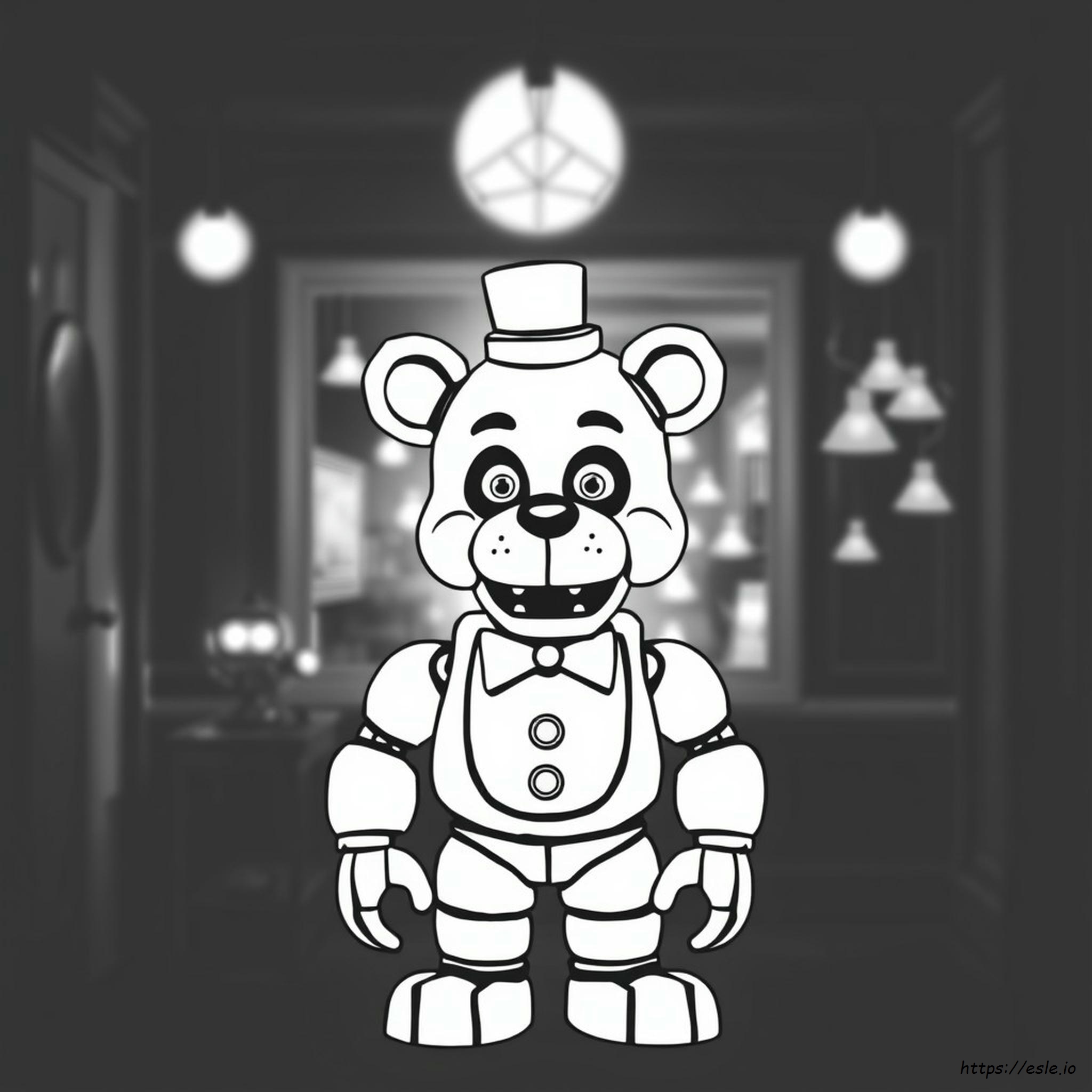 5 Nights Of Freddy Coloring Pages