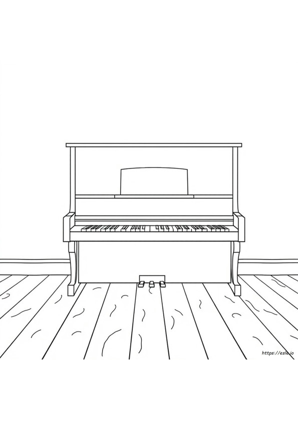Fogli Da Colorare Per Pianoforte