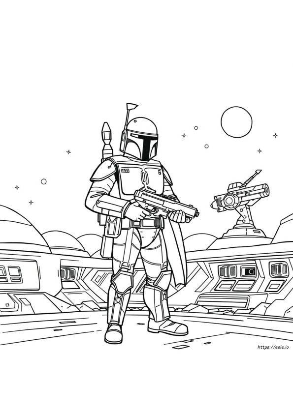 Boba Fett Coloring