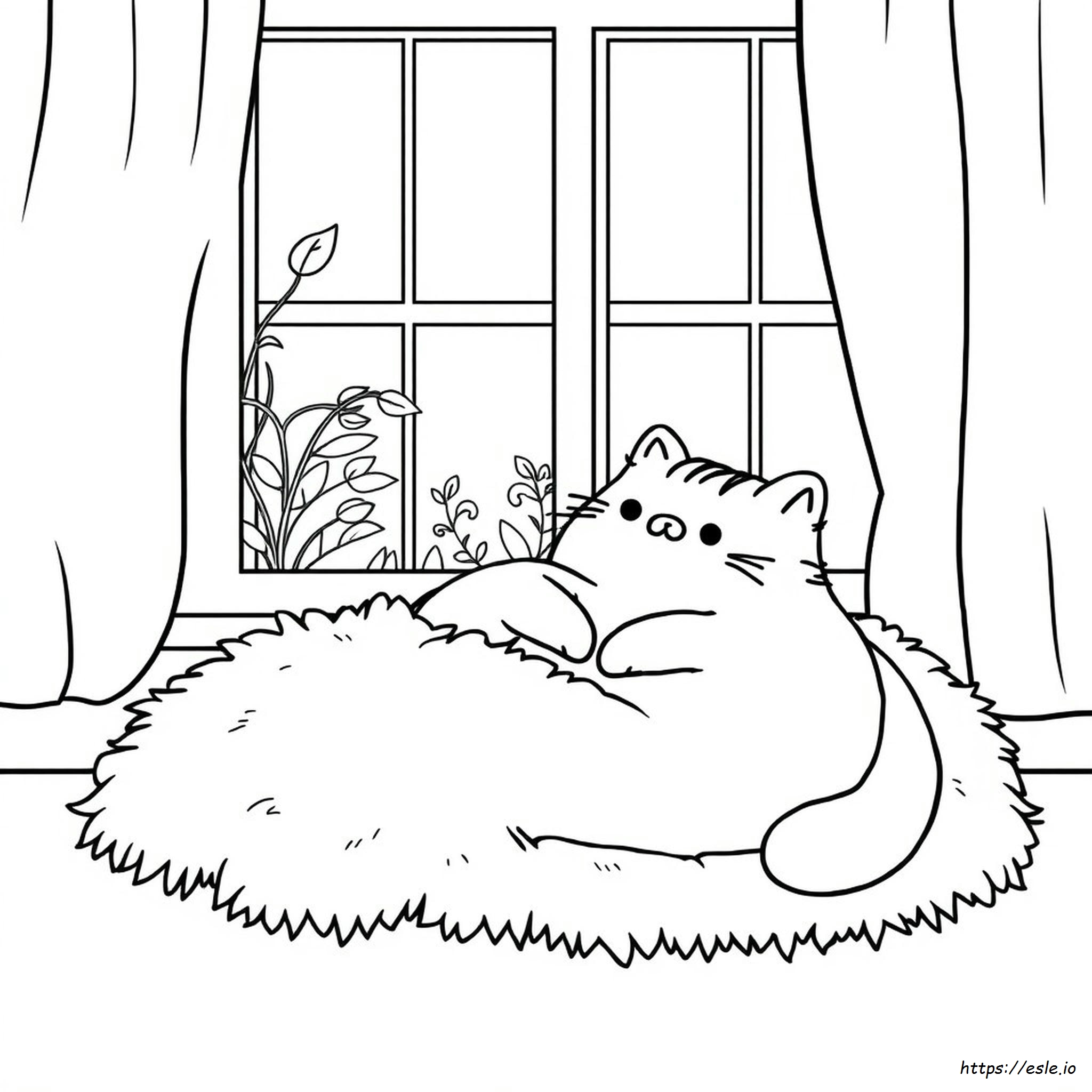 Pusheen Da Colorare