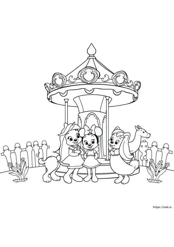 Süße Disney Ausmalbilder