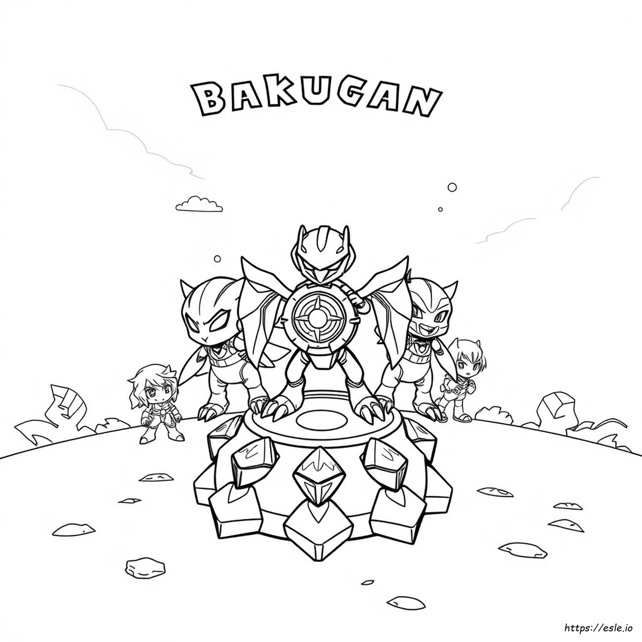 Coloring Pages Of Bakugan