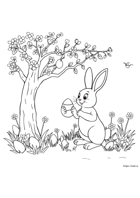 Páginas Complicadas Para Colorear De Pascua