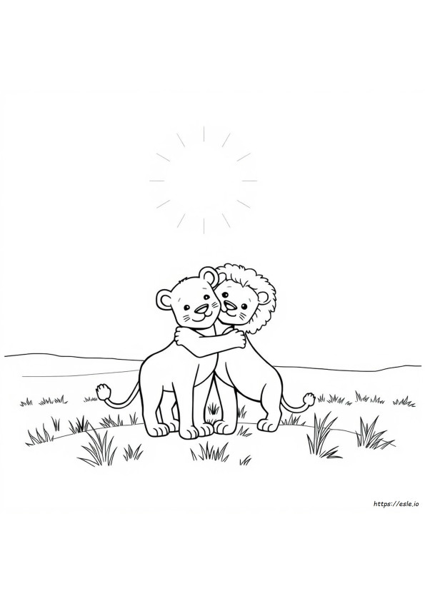 Animals Mating Coloring Book