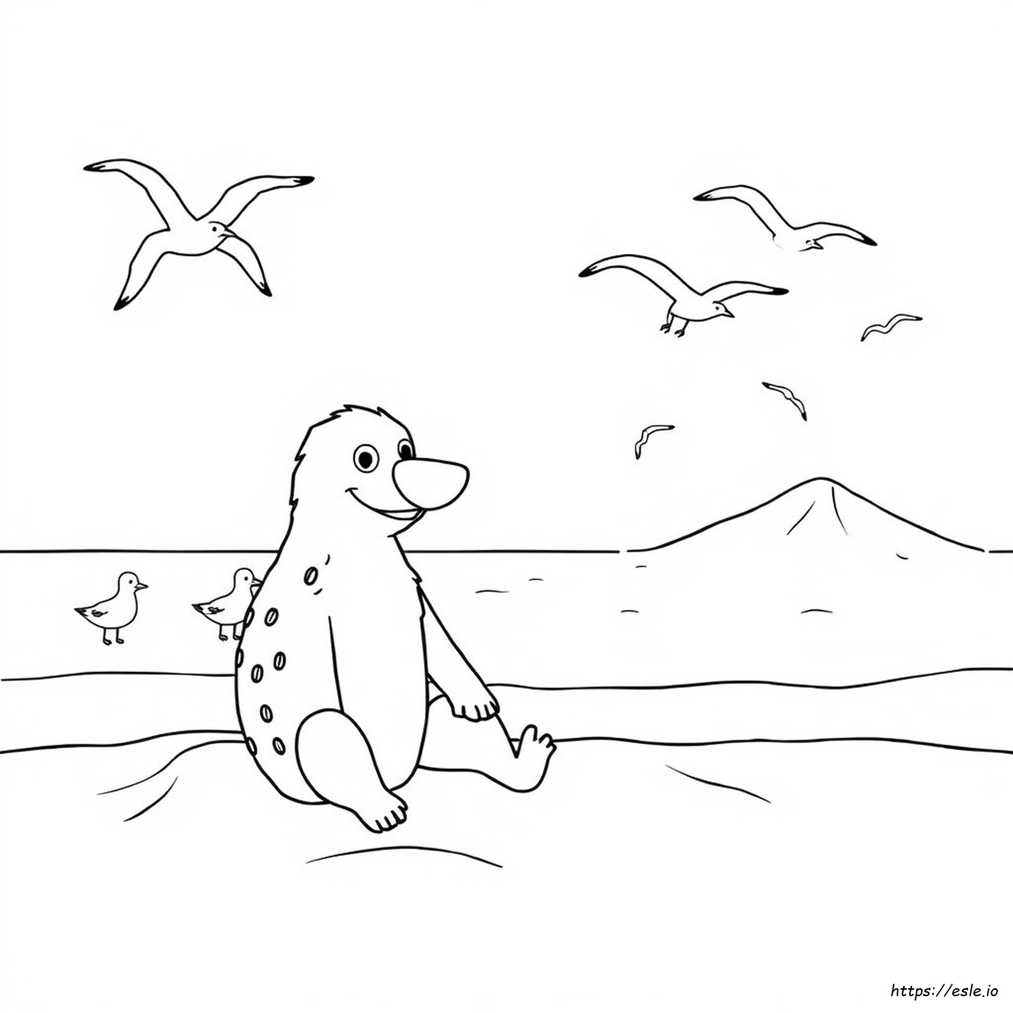 Koala Gambar Mewarnai