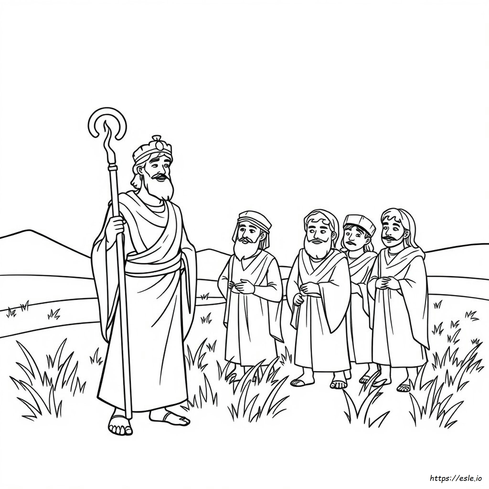 Coloring Pages Of Joseph And His Brothers