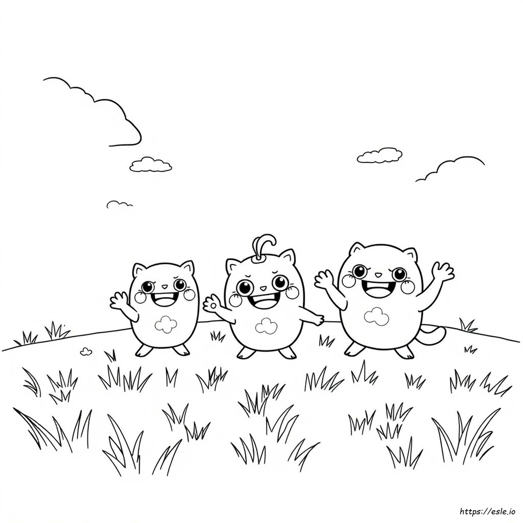 Dibujo Para Colorear De Yo Gabba Gabba - Gratis