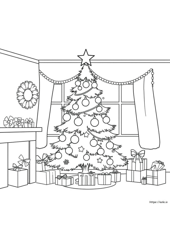 Christmas Coloring Kindergarten