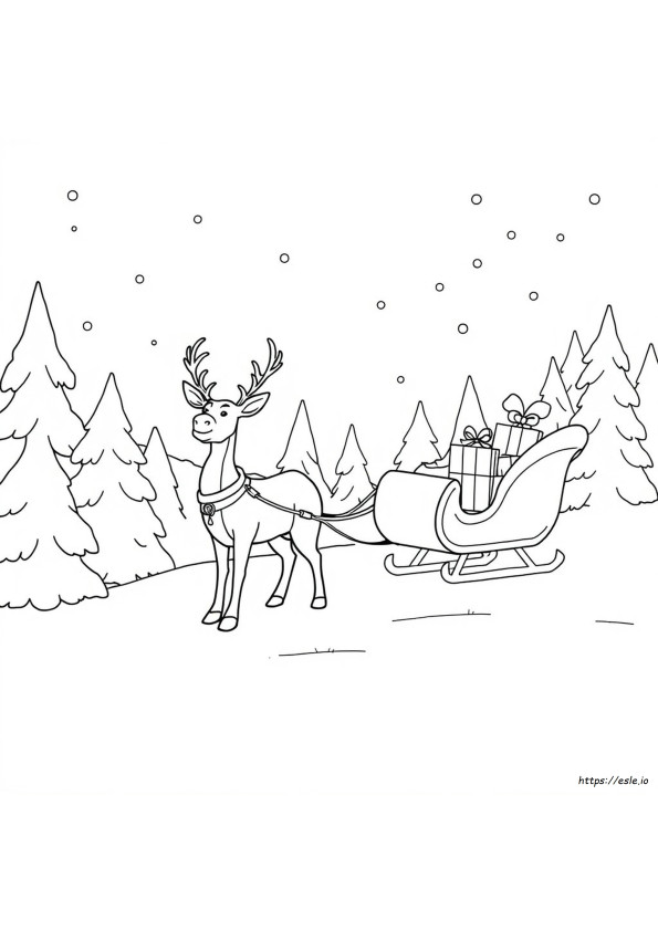 Rudolph Colouring Sheets