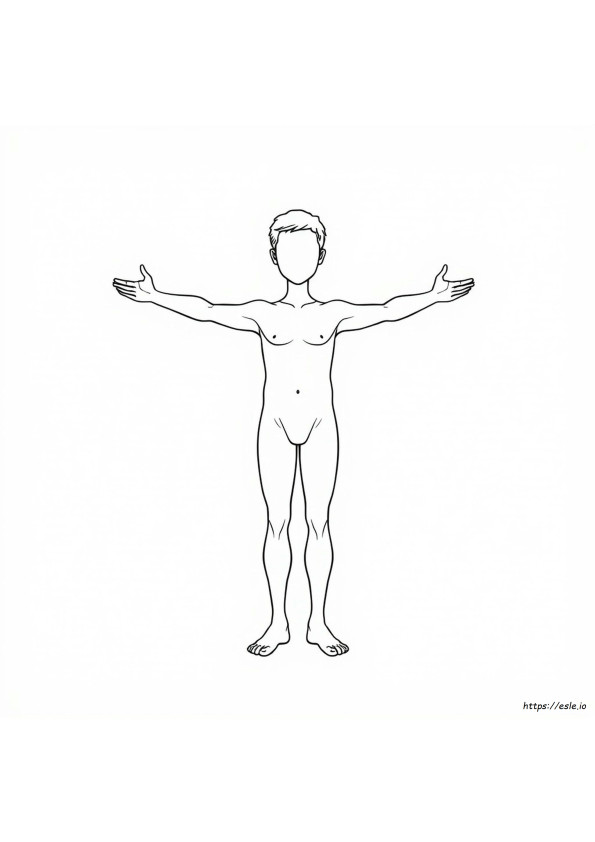 Coloring Pages For Human Body