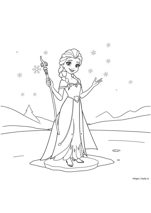 free-coloring-elsa