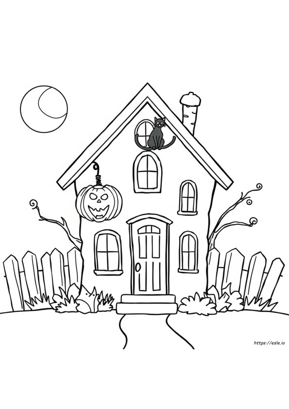 Halloween Kleurplaat