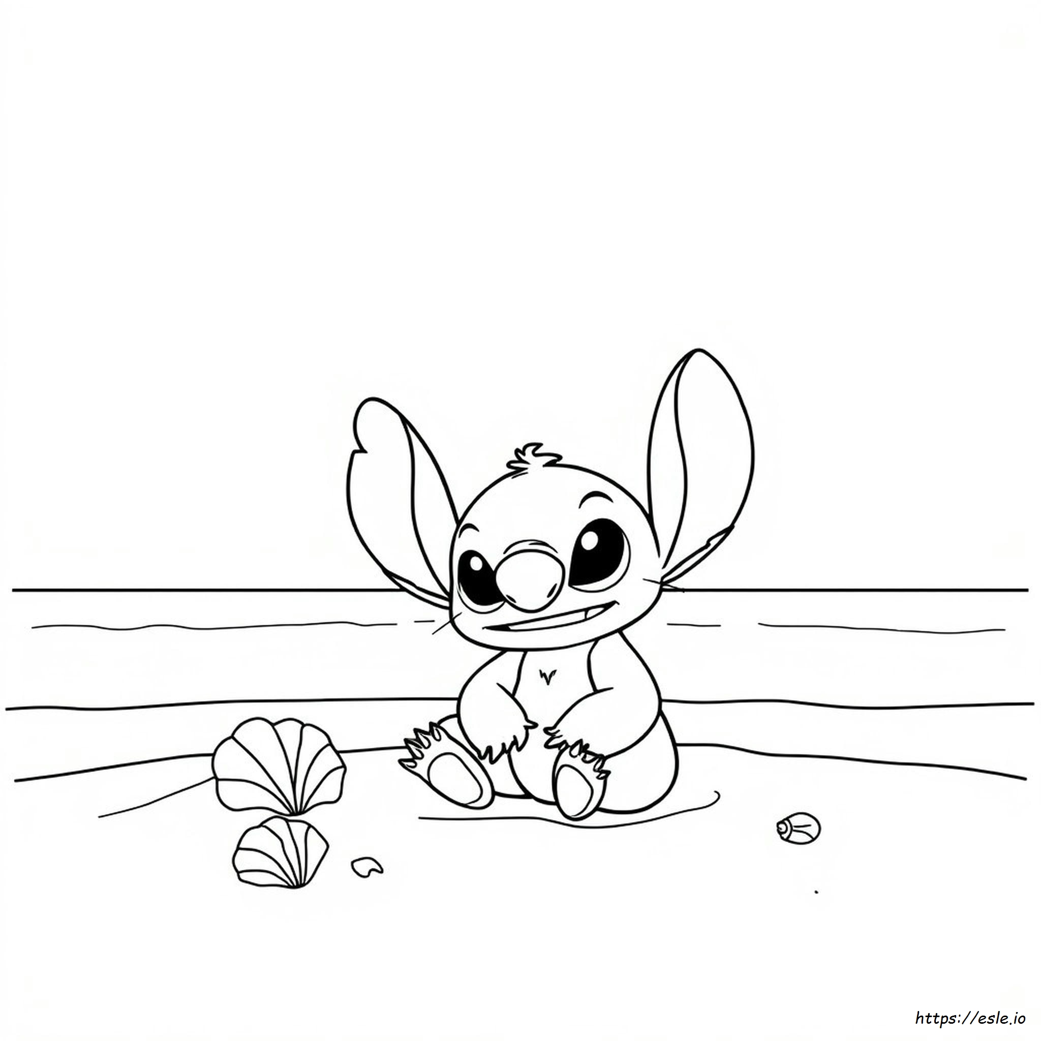 Stitch Ausmalbild Kostenlos
