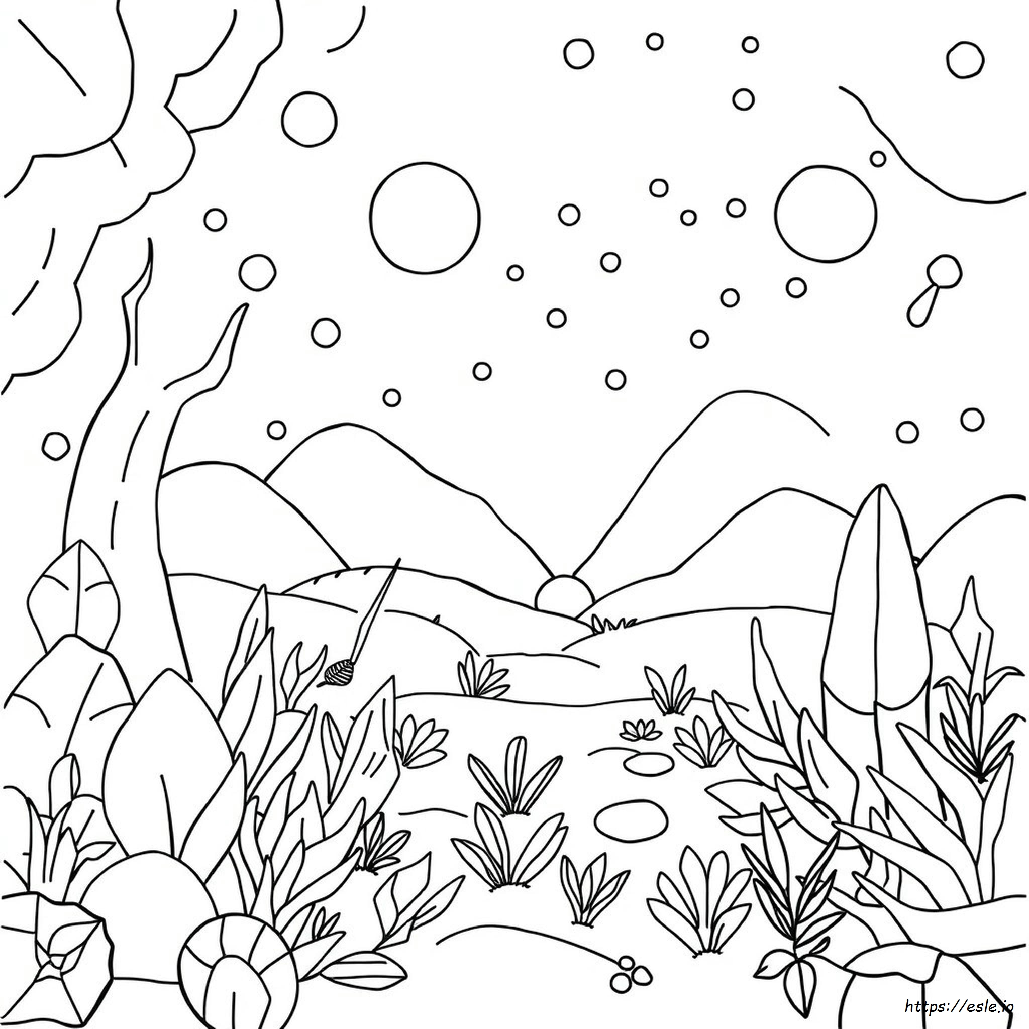 Geometric Shapes Coloring Page - Free Printable