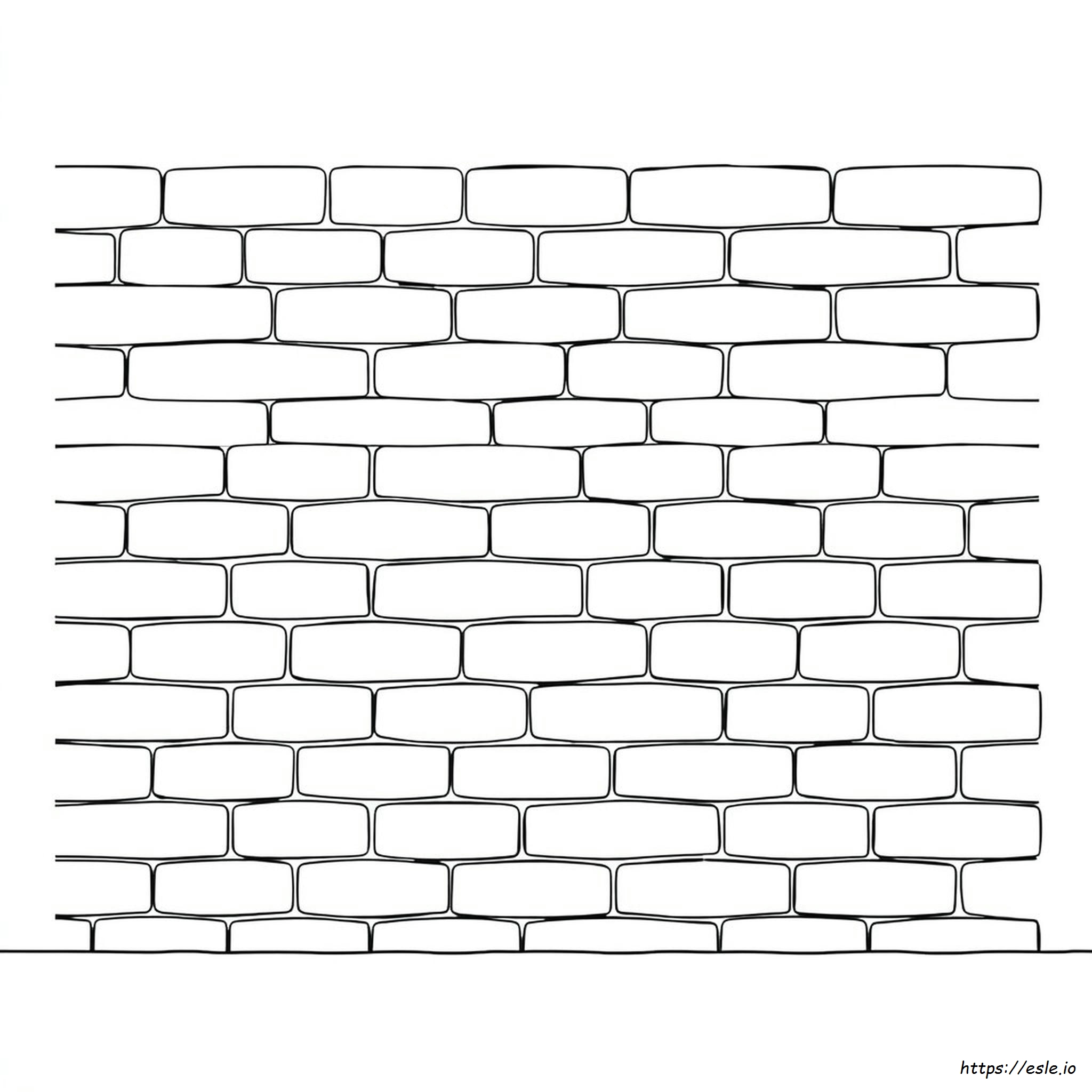 Mattoncino Da Colorare Clipart Bianco E Nero