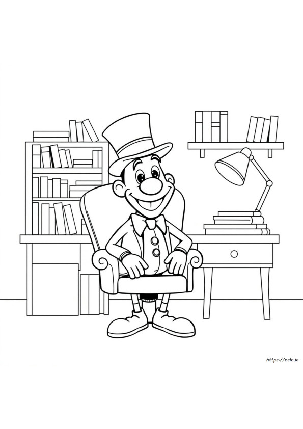 Mr L Coloring Pages