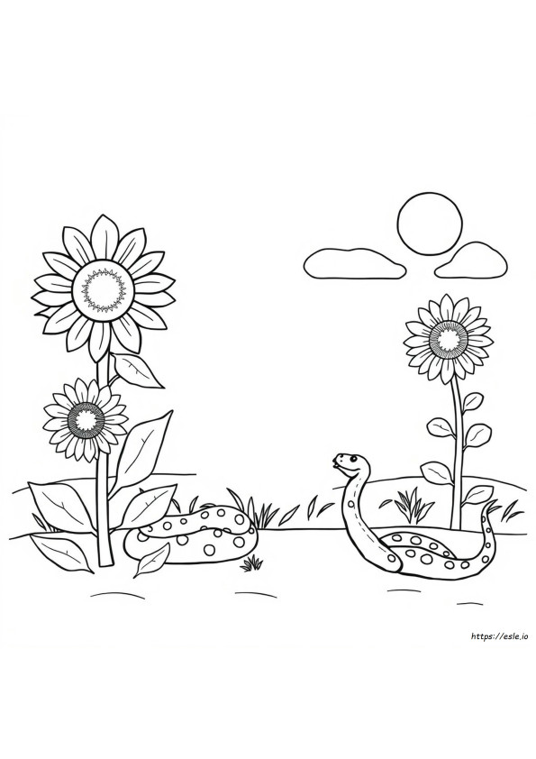 Coloring Letter S Worksheets For Kindergarten