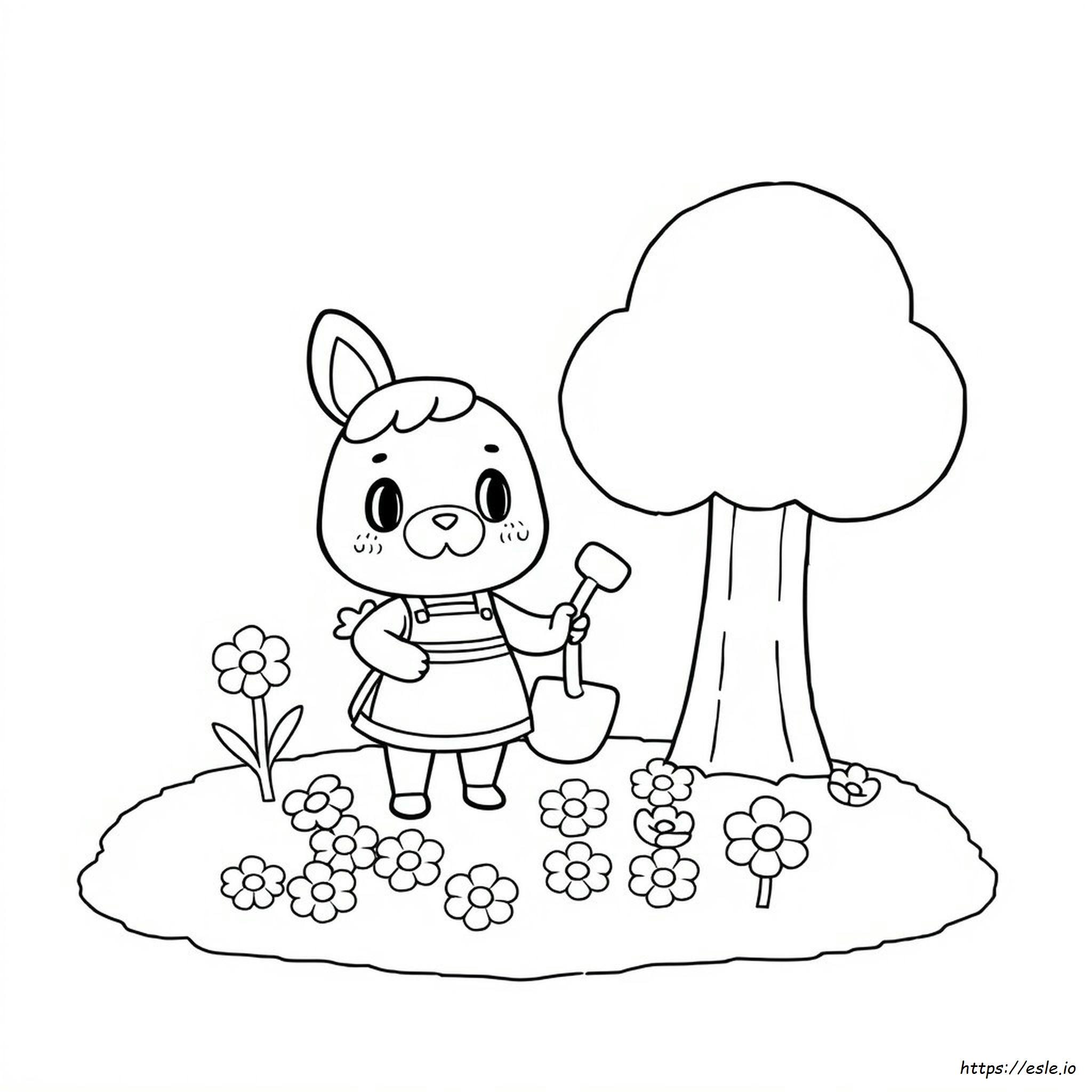 Free Printable Animal Crossing Coloring Pages