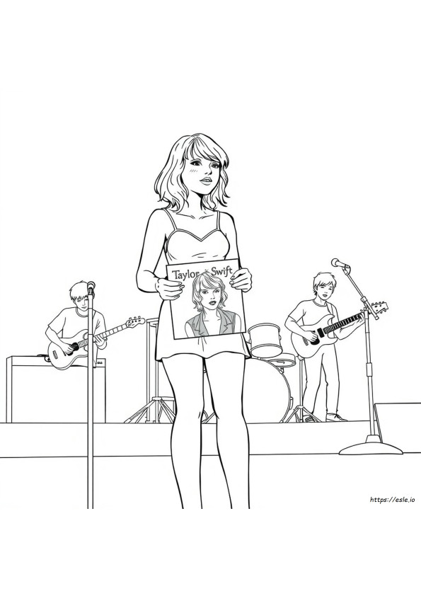 Coloring Pages Of Taylor Swift Albums