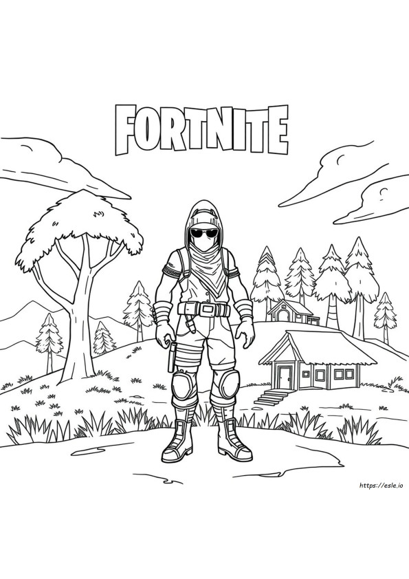 Fortnite Coloring Pages Season 10 Skins