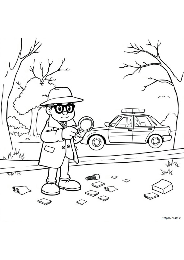 True Crime Coloring Pages