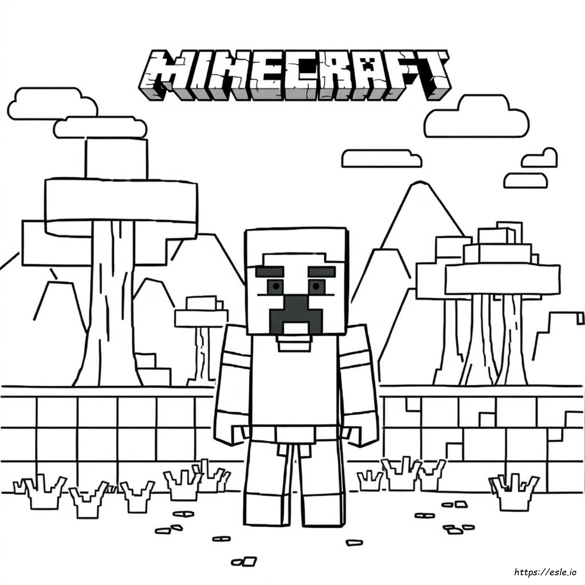 Minecraft Színező Oldalak