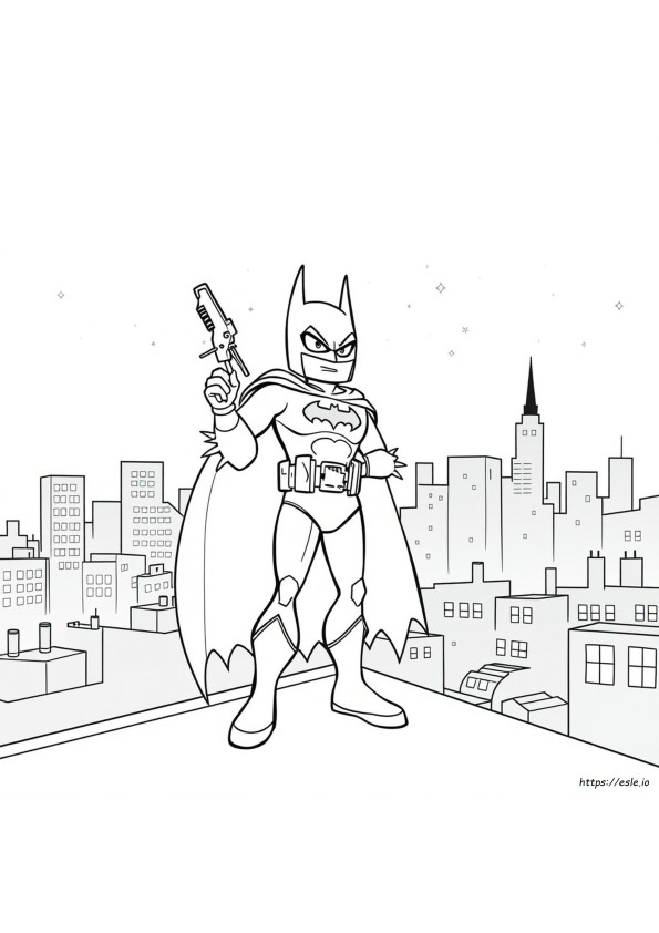 Batman Animated Series Coloring Pages